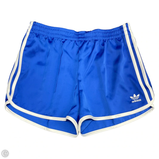 Athletic Shorts By Adidas In Blue & White, Size: S