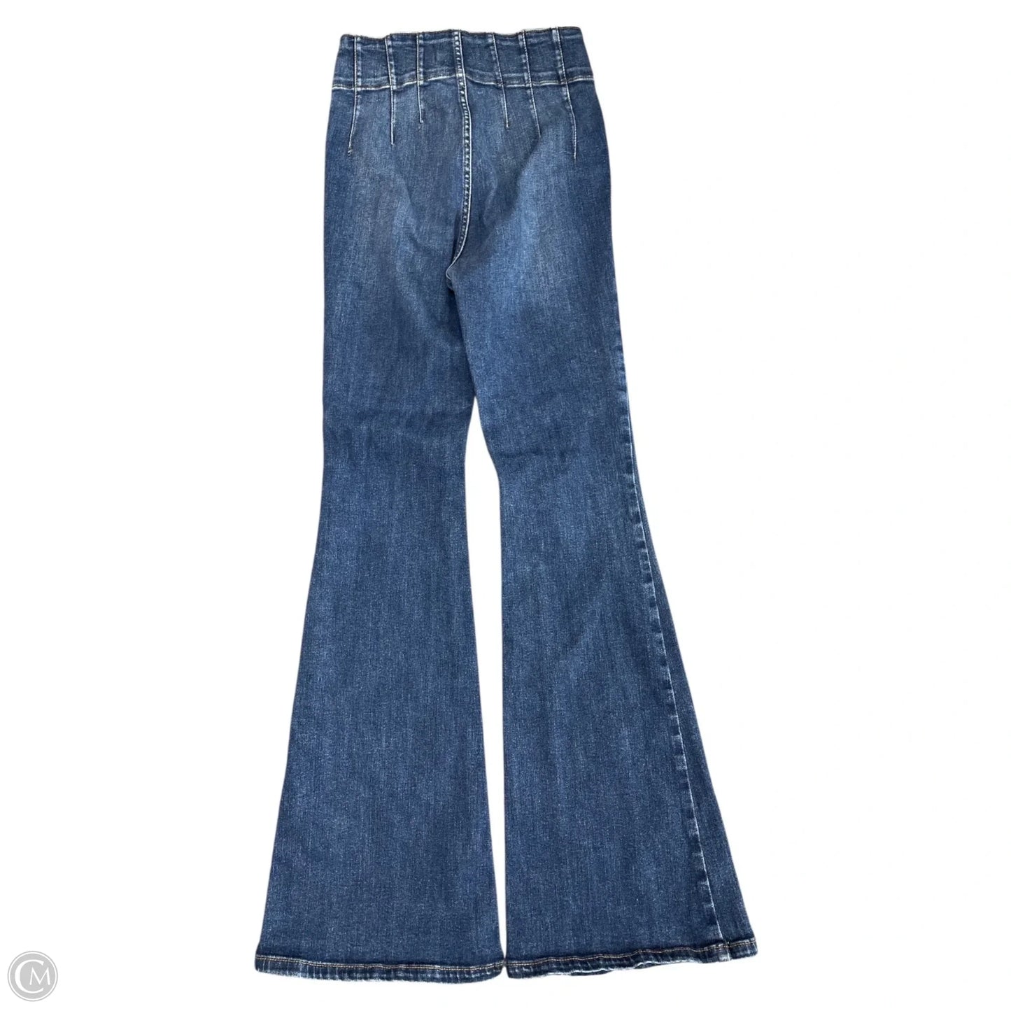 Jeans Flared By We The Free In Blue Denim, Size: M