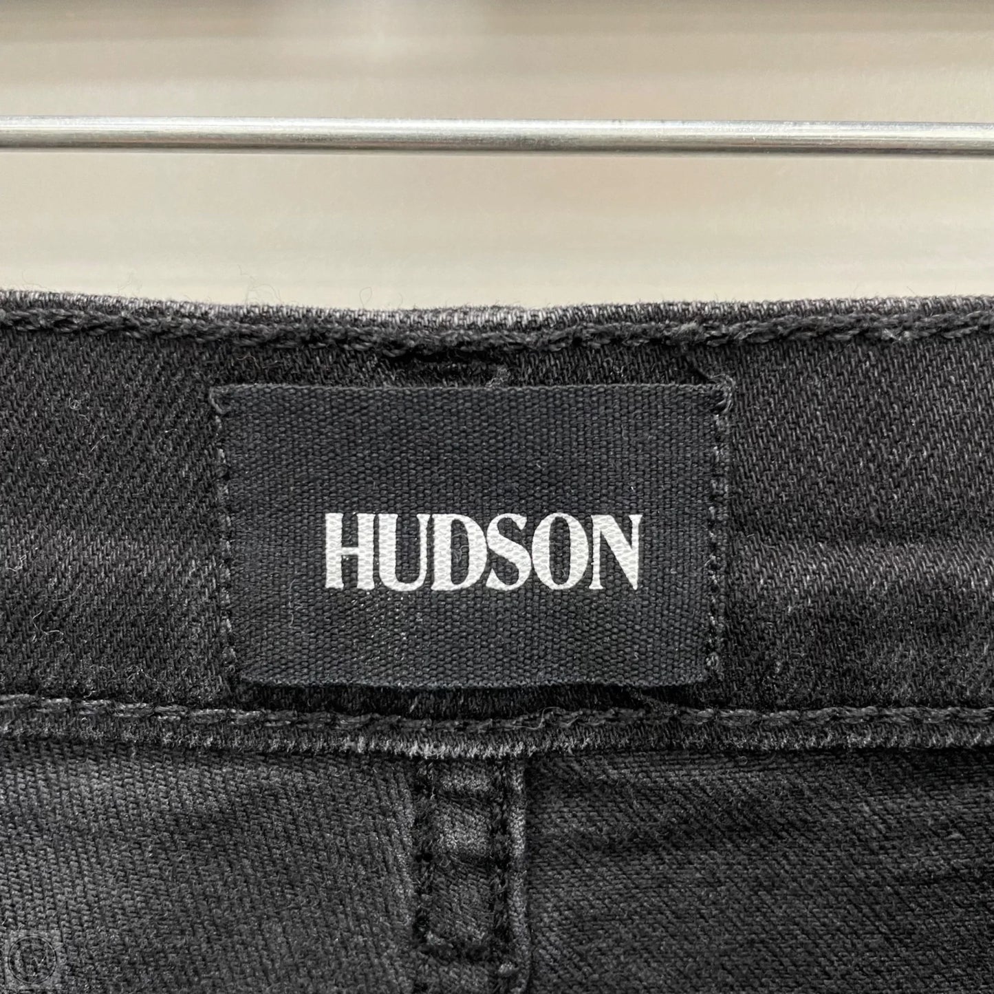 Jeans Straight By Hudson In Black, Size: 0