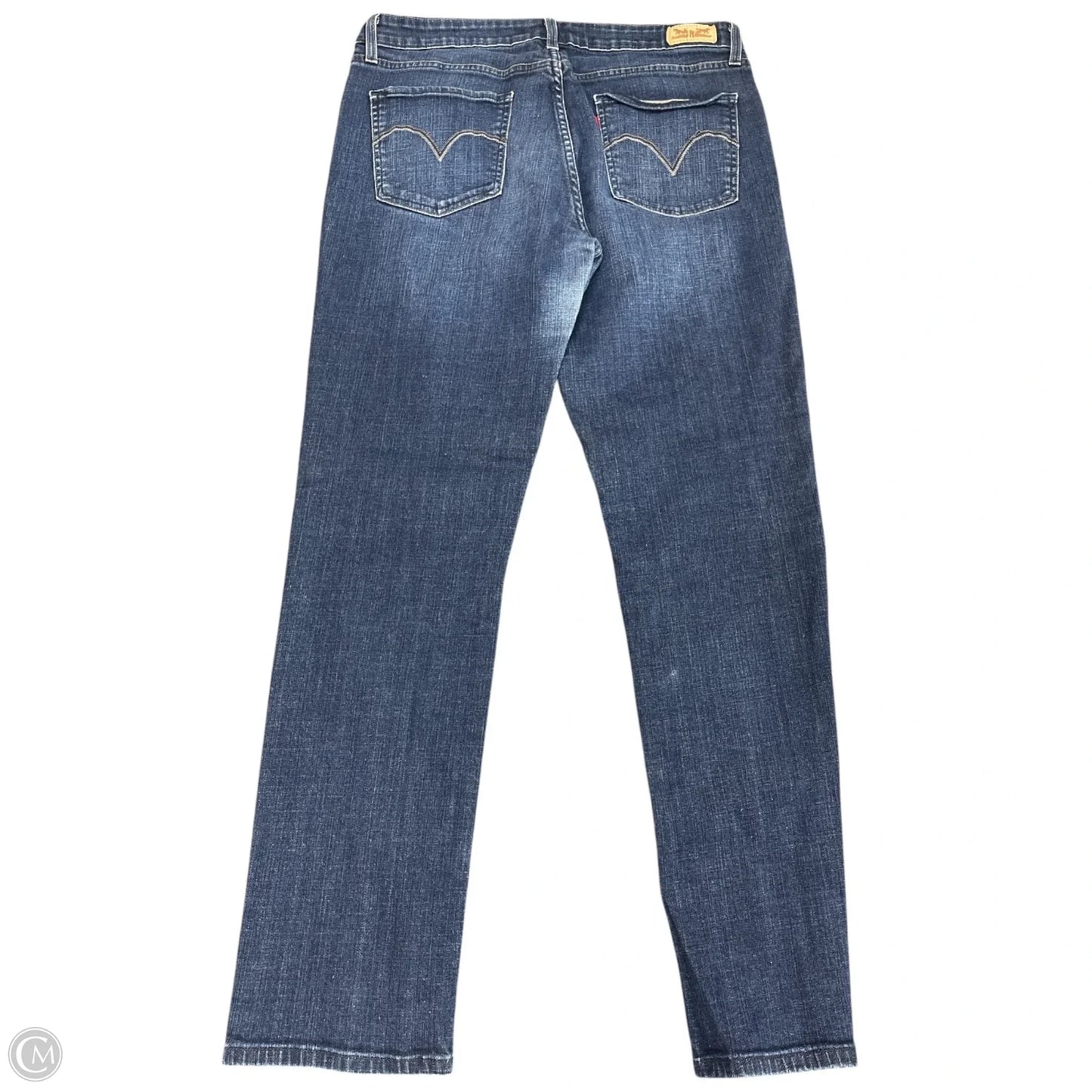 Jeans Skinny By Levis In Blue Denim, Size: 14