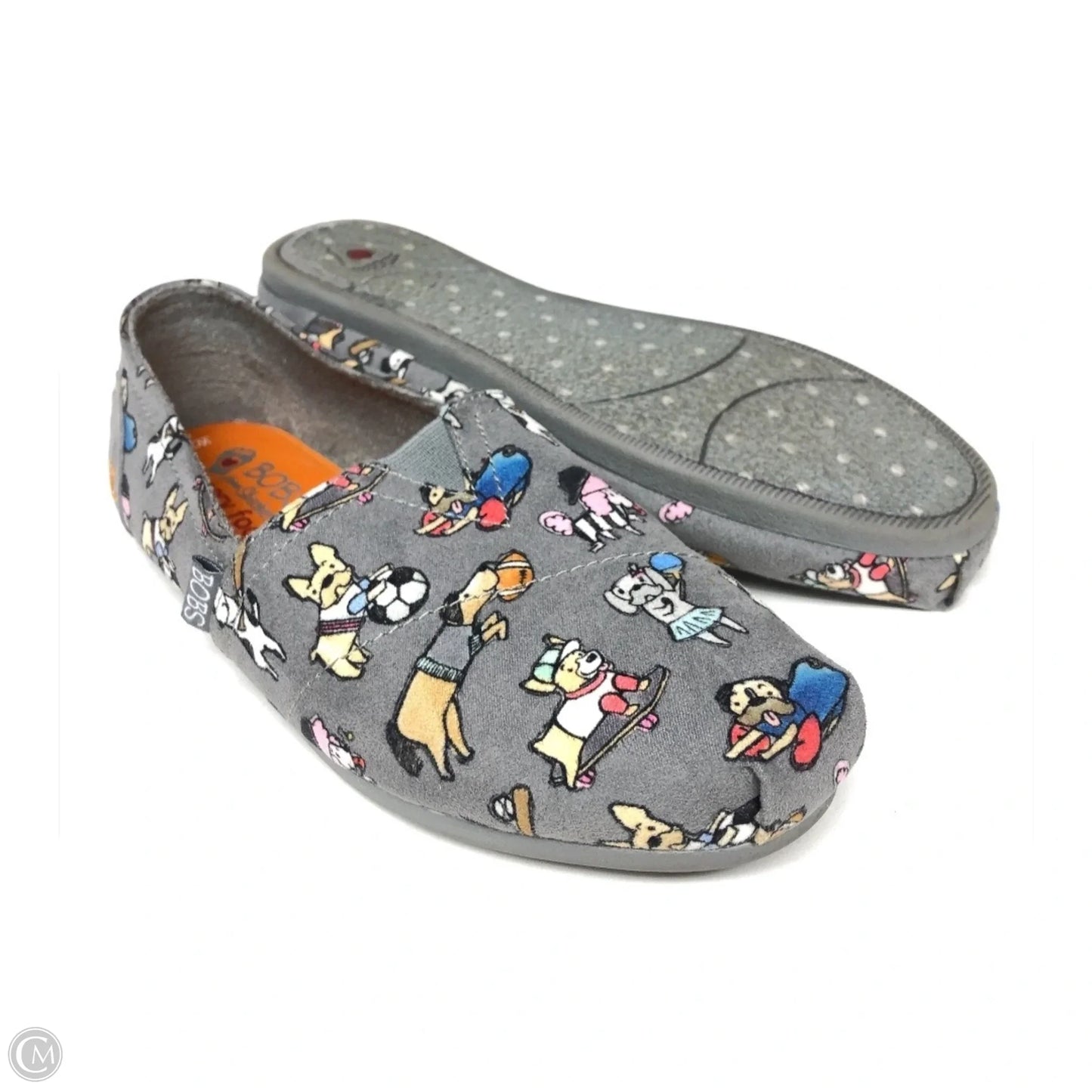 Shoes Flats By Bobs In Grey, Size: 7