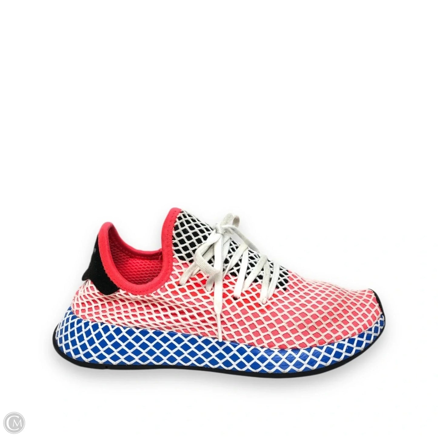 Shoes Athletic By Adidas In Blue & Red & White, Size: 6.5