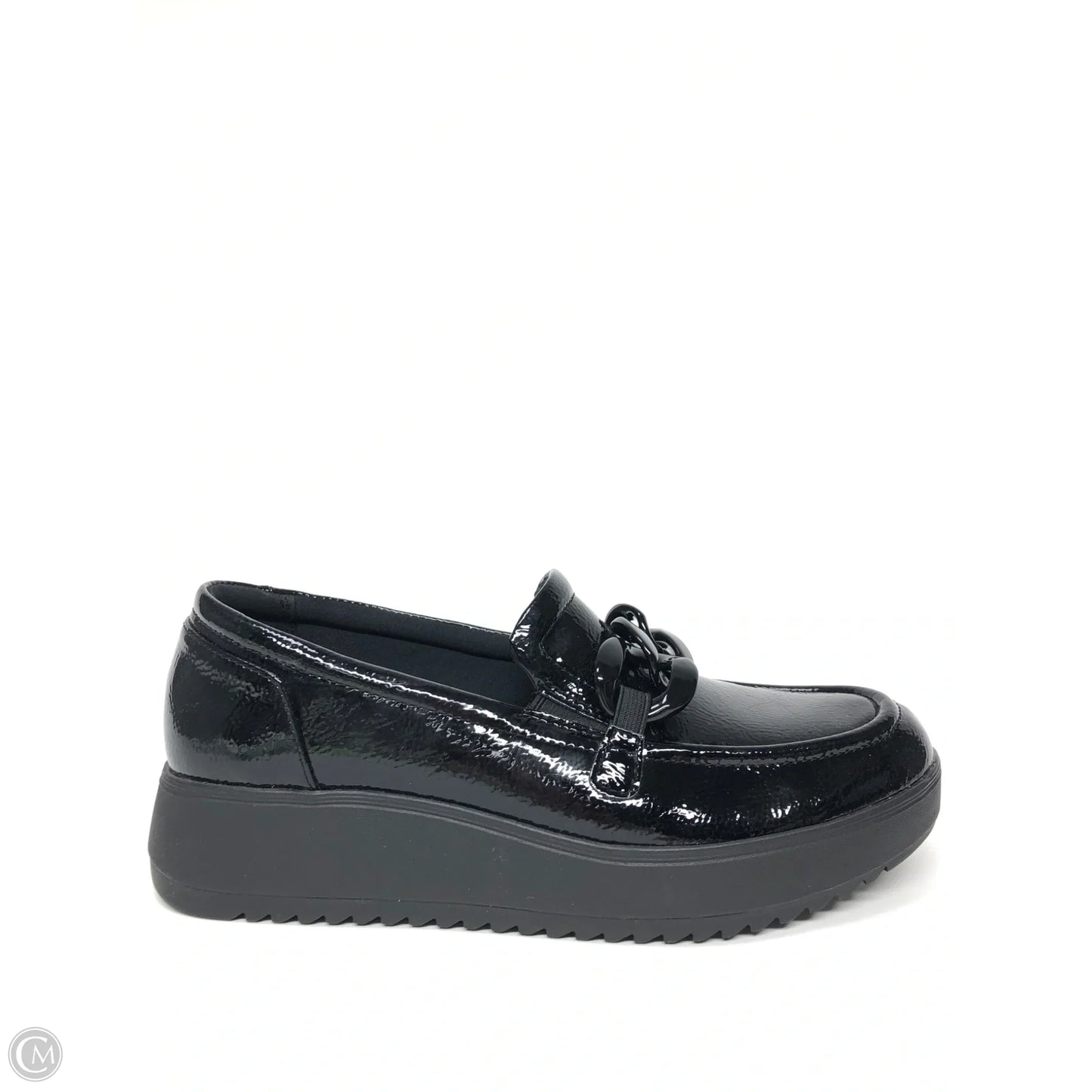 Shoes Flats By Clarks In Black, Size: 9