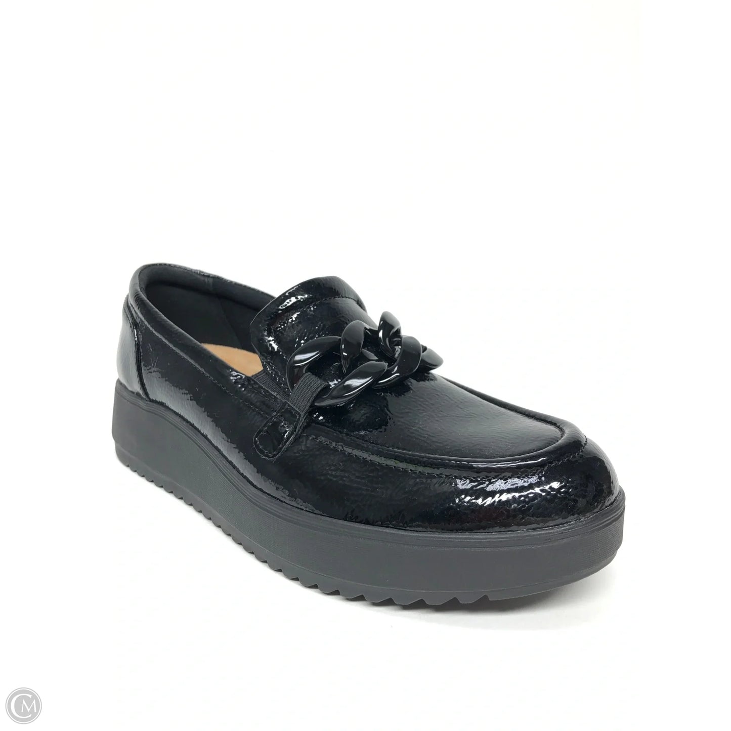 Shoes Flats By Clarks In Black, Size: 9