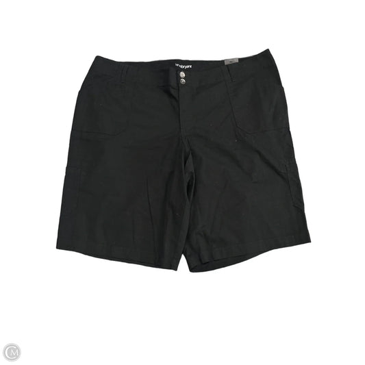 Shorts By Lane Bryant In Black, Size: 22