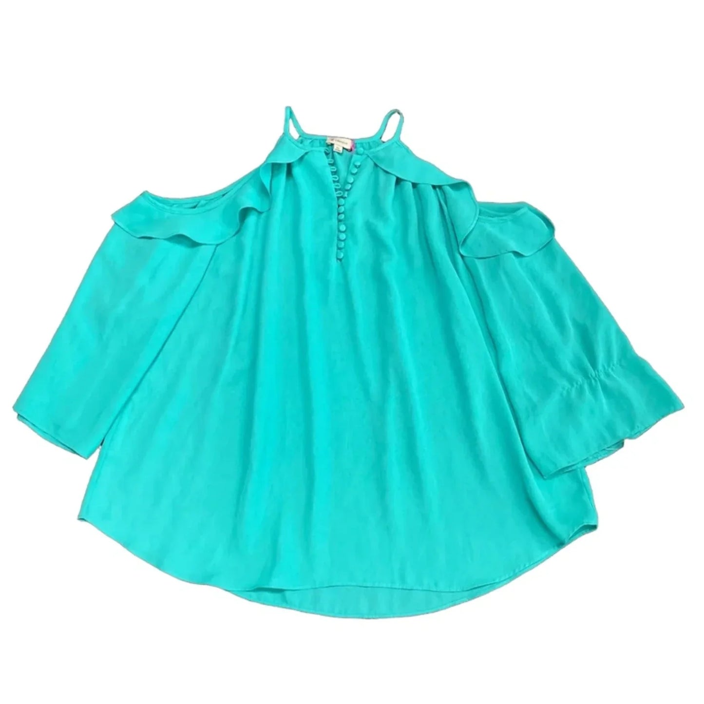 Top Sleeveless By Cremieux In Teal, Size: Xs