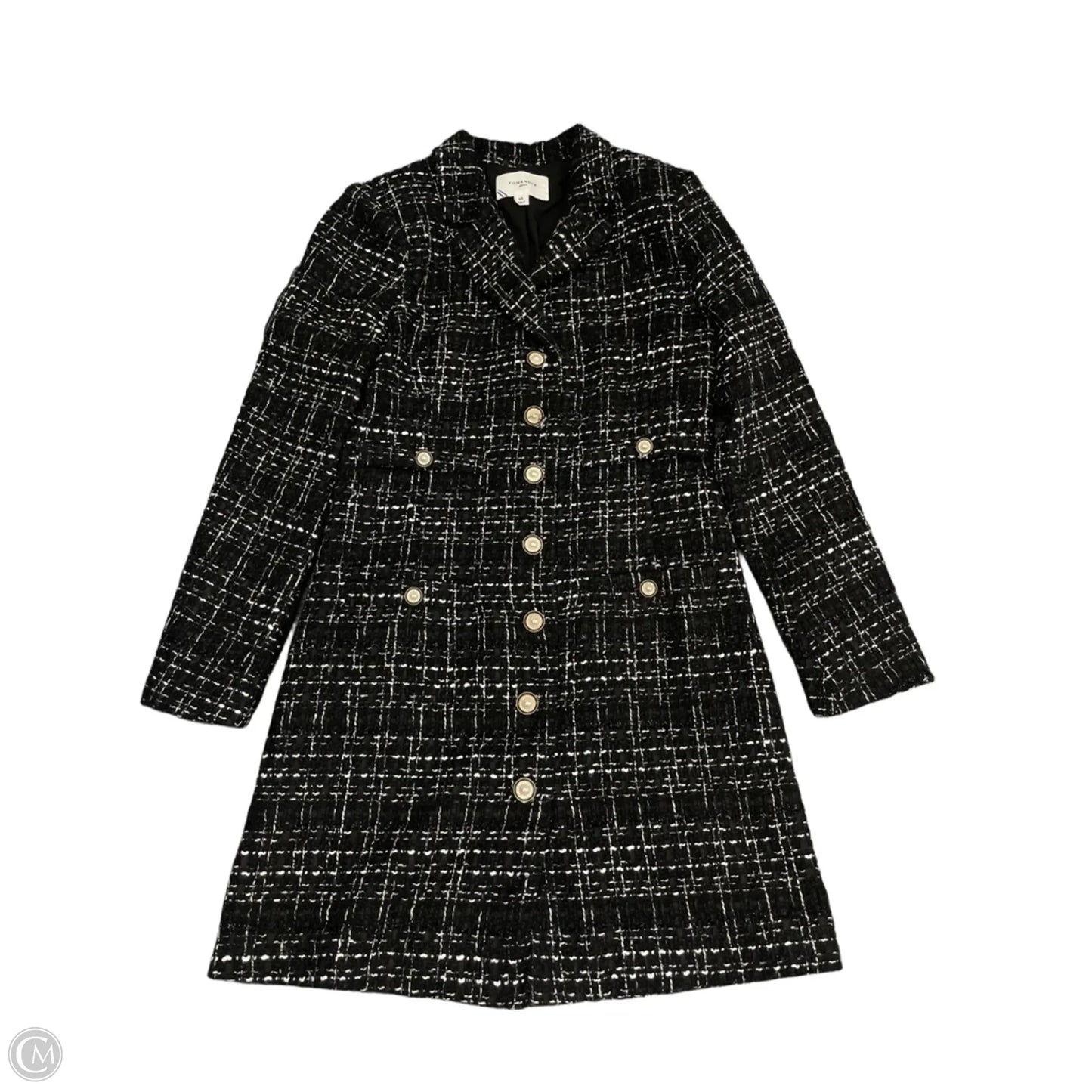Dress Work By Pomander Place In Black & White, Size: Xs