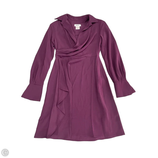 Dress Casual Short By Dkny In Purple, Size: 2
