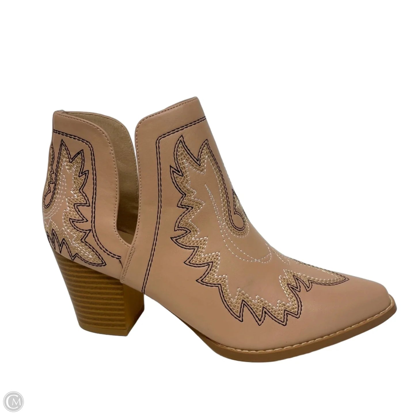 Boots Western By Cme In Tan, Size: 9