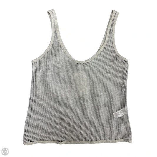 Tank Top By Zara In Silver, Size: S