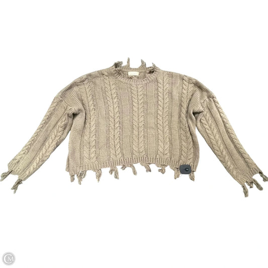 Sweater By Altard State In Brown, Size: M