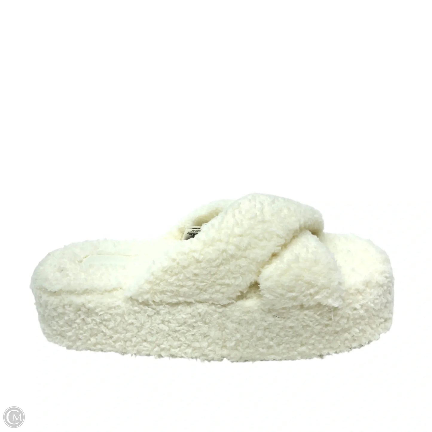 Slippers By Pink In White