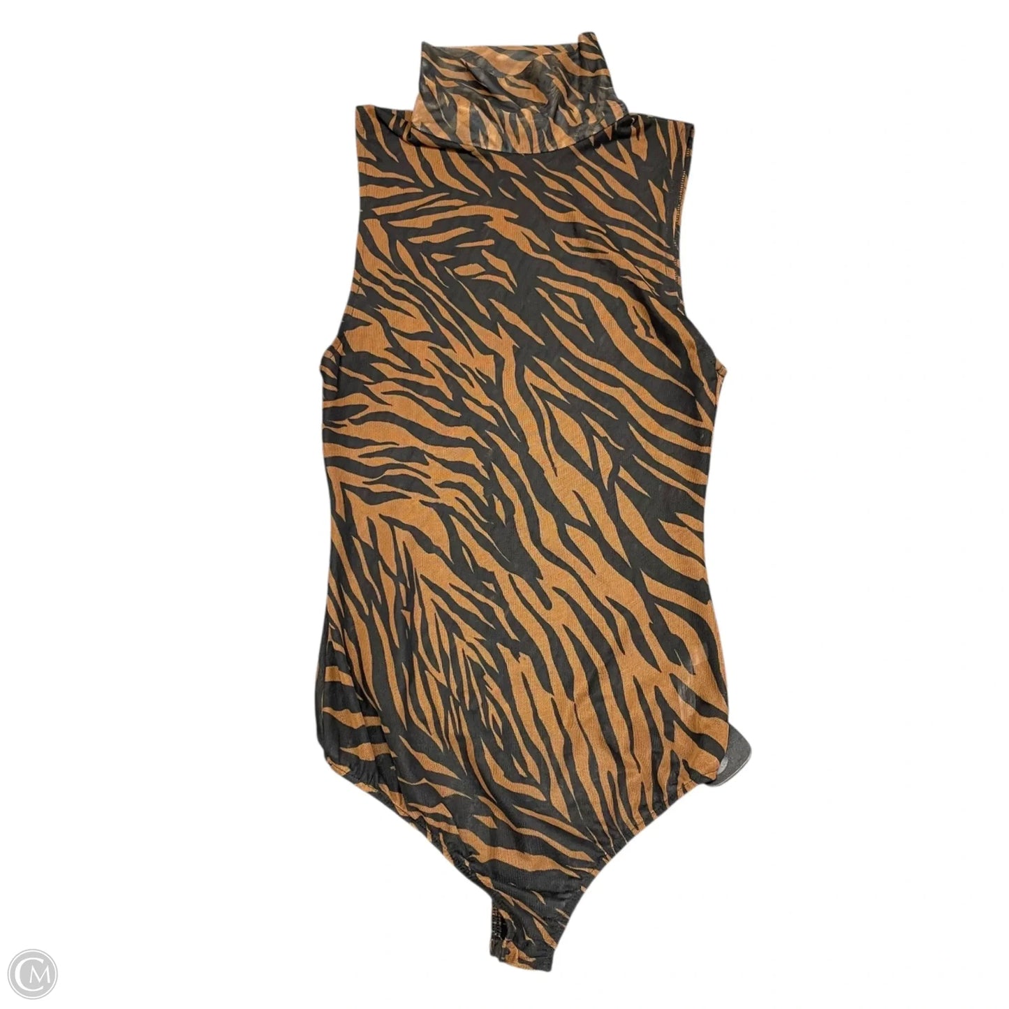 Bodysuit By Free People In Animal Print, Size: S
