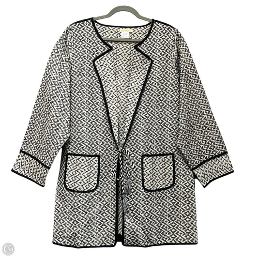 Jacket Other By Clothes Mentor In Black & White, Size: Xxl