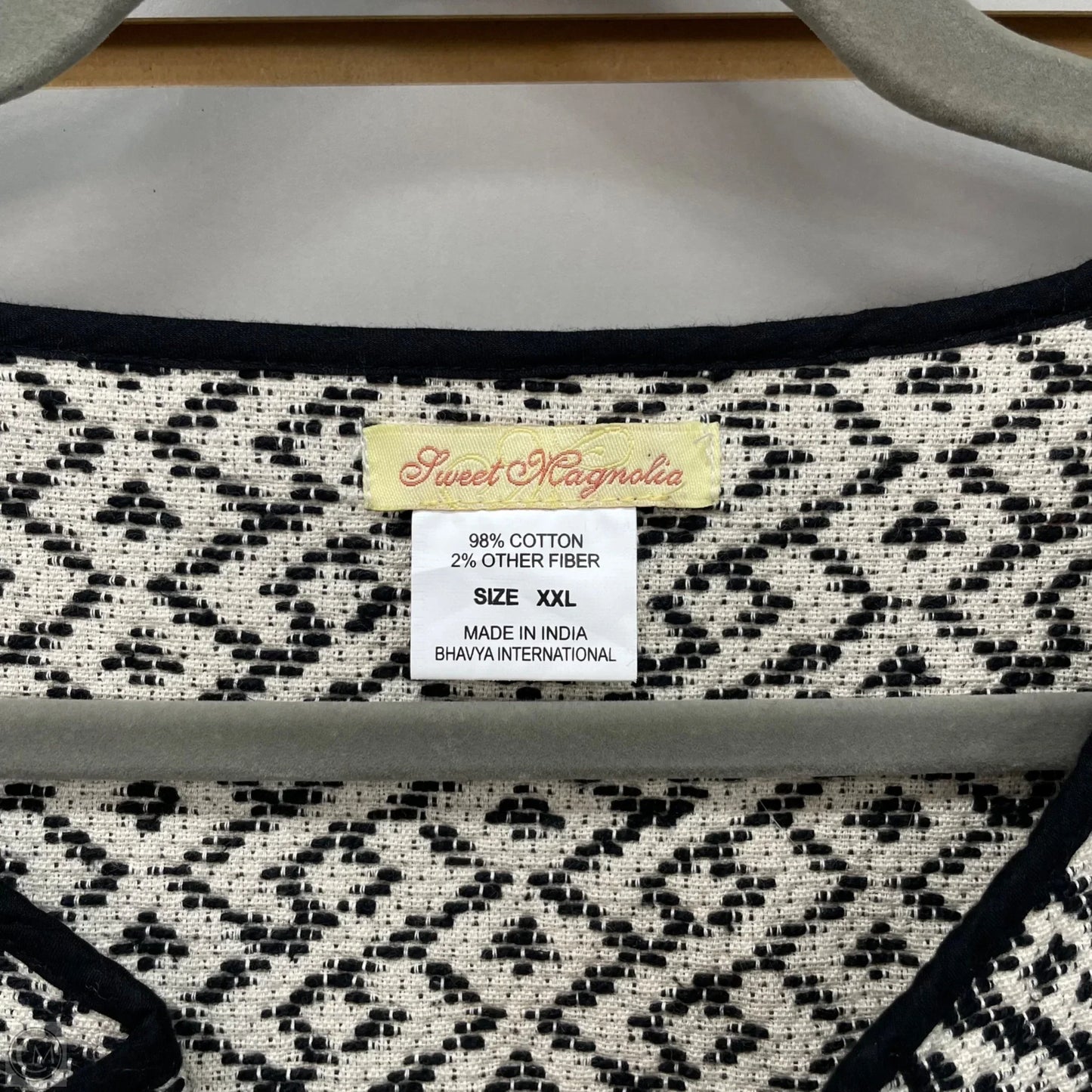 Jacket Other By Clothes Mentor In Black & White, Size: Xxl