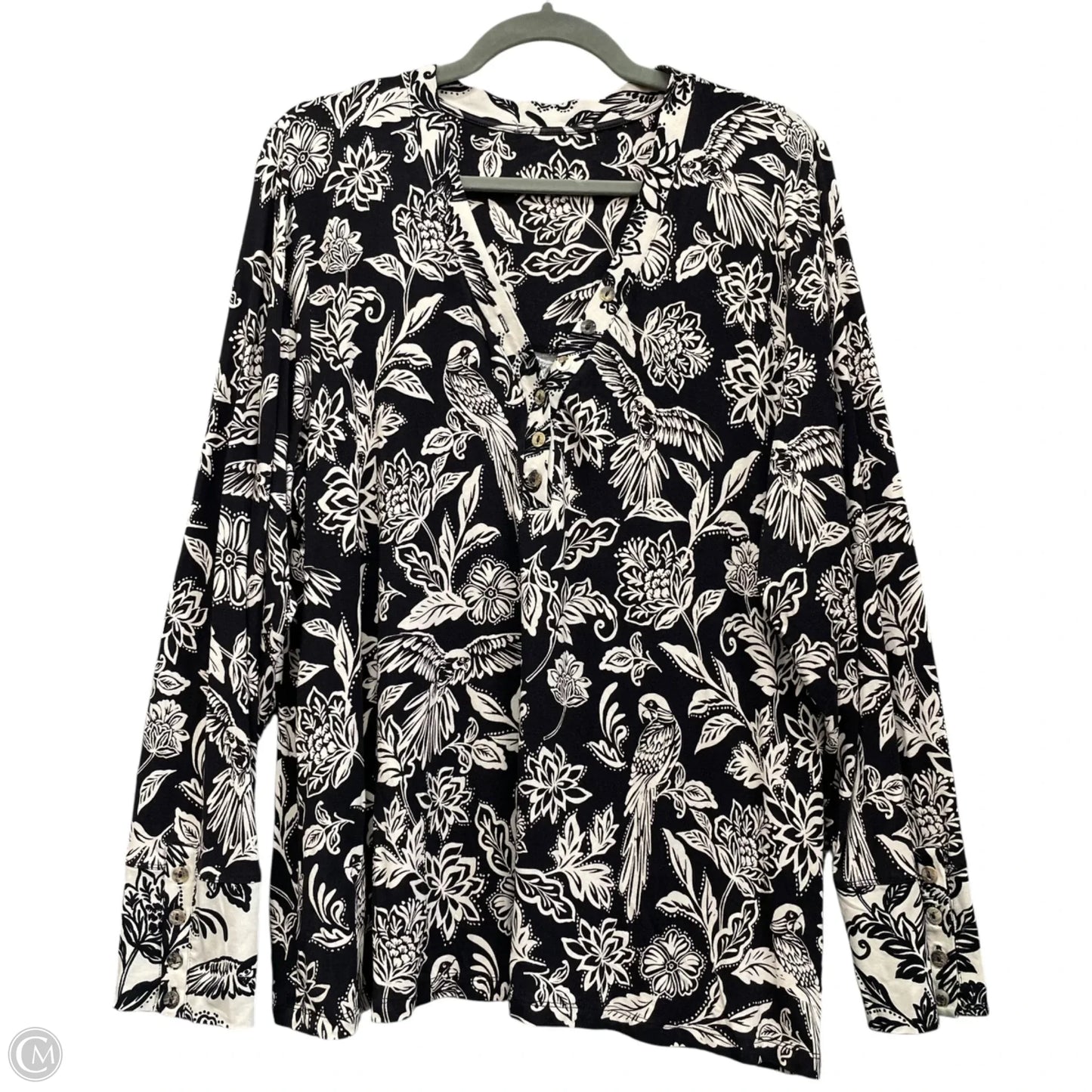 Jacket Other By Clothes Mentor In Black & White, Size: Xxl