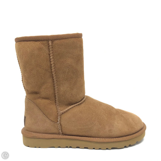 Boots Designer By Ugg In Tan, Size: 7