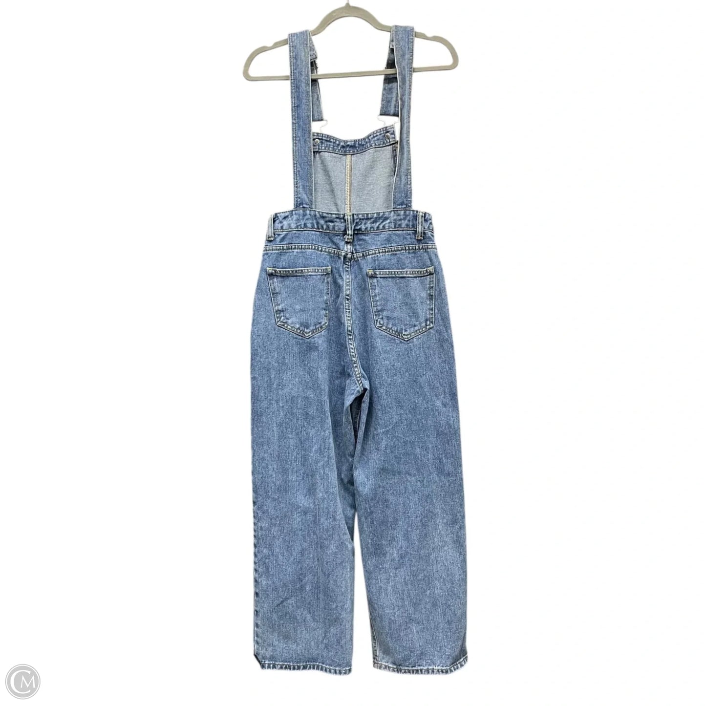 Overalls By Clothes Mentor In Blue Denim, Size: S