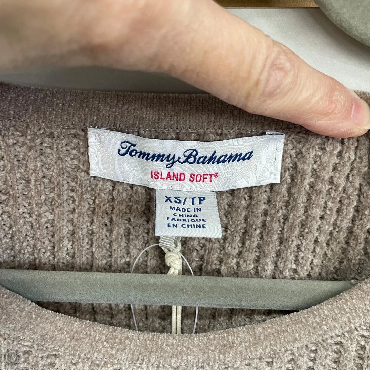 Sweater By Tommy Bahama In Beige, Size: Xs