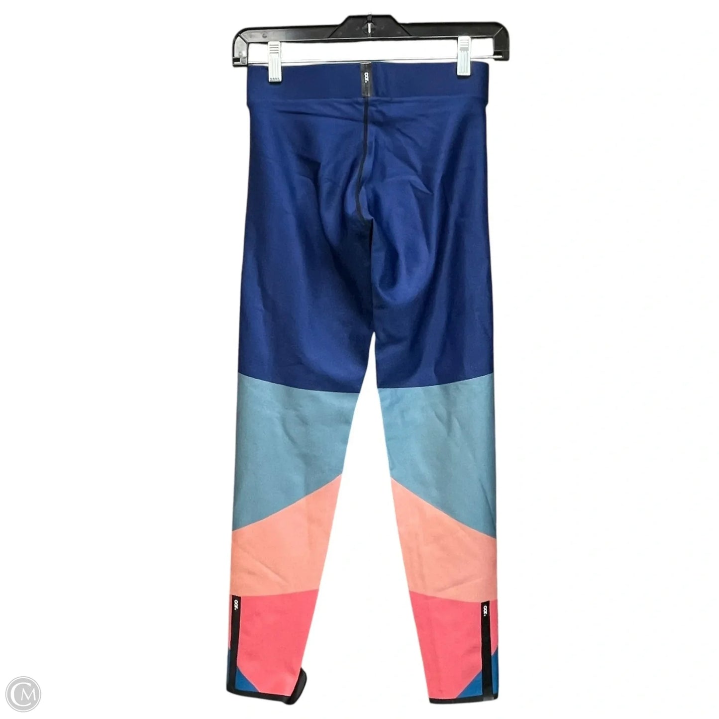 Athletic Capris By Cmc In Blue & Grey, Size: M