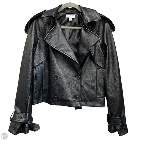 Jacket Other By Top Shop In Black, Size: 0