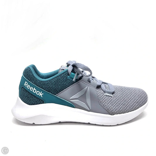 Shoes Athletic By Reebok In Blue & Grey, Size: 5.5