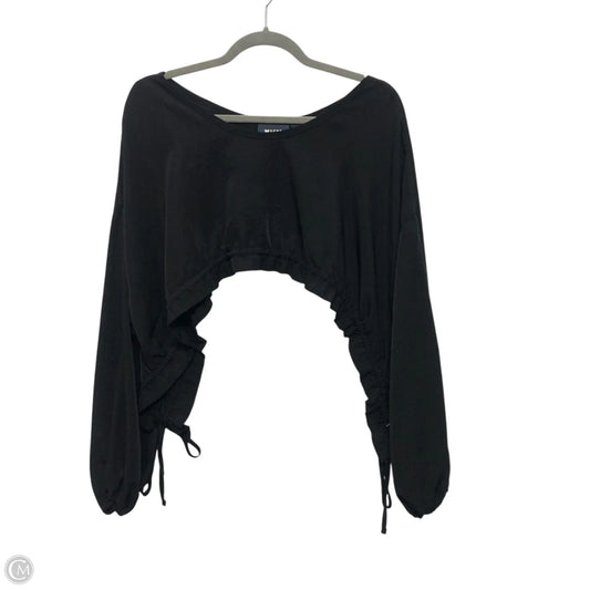 Top Long Sleeve By Maeve In Black, Size: Osfm