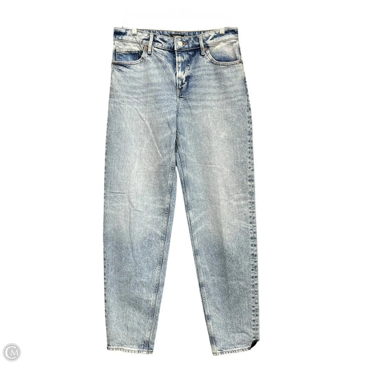 Jeans Straight By Express In Blue, Size: 6