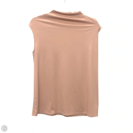Top Sleeveless By Worthington In Beige, Size: M