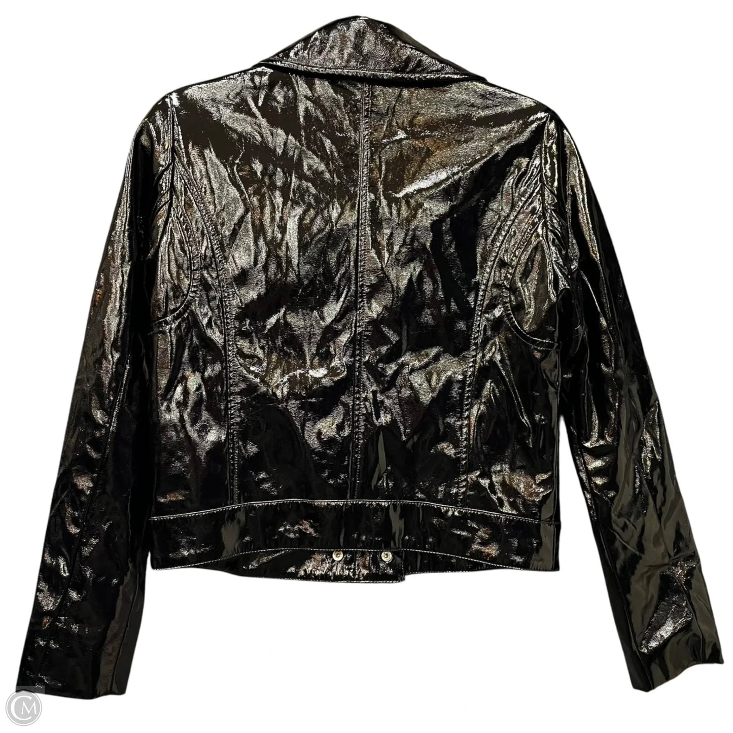 Jacket Moto By Good American In Black, Size: S