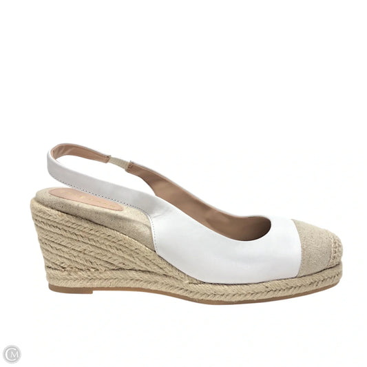 Shoes Heels Wedge By Cole-haan In Beige, Size: 9