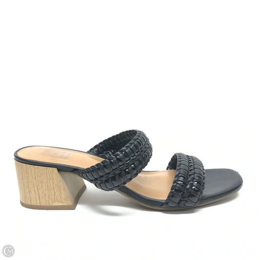 Shoes Heels Block By Dolce Vita In Black & Brown, Size: 8