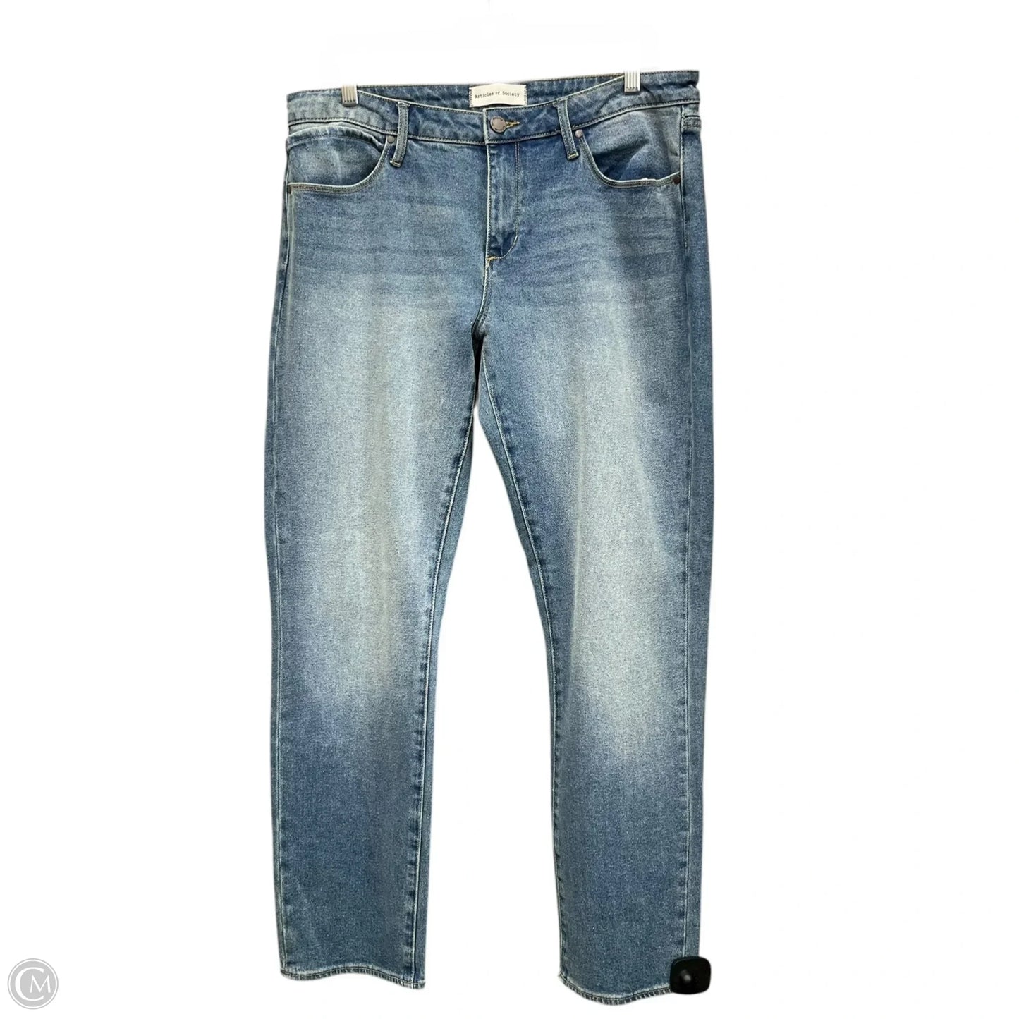 Jeans Straight By Articles Of Society In Blue Denim, Size: 10