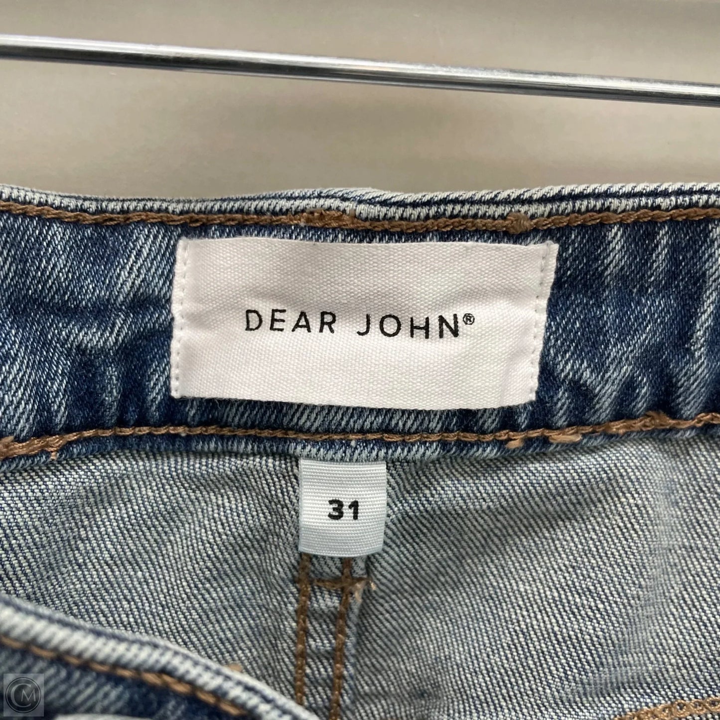 Jeans Straight By Dear John In Blue Denim, Size: 12