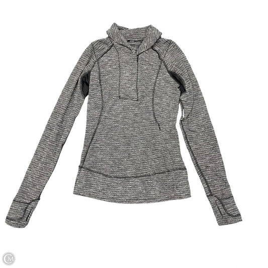 Athletic Jacket By Lululemon In Grey, Size: M