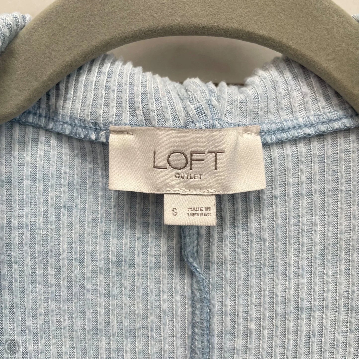 Jacket Other By Loft In Blue, Size: S