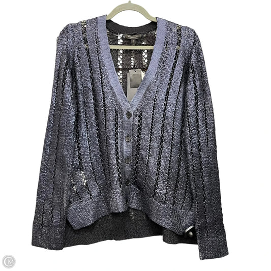 Cardigan By Bcbgmaxazria In Blue, Size: M