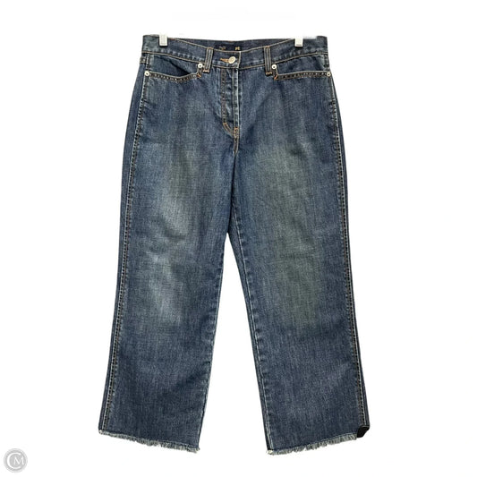Jeans Straight By J. Crew In Blue Denim, Size: 8