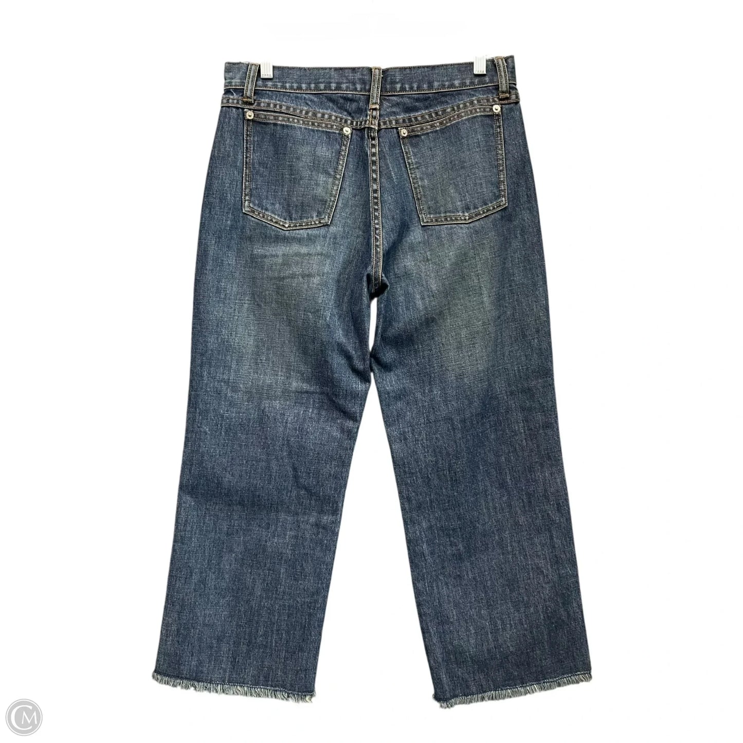 Jeans Straight By J. Crew In Blue Denim, Size: 8