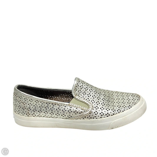 Shoes Sneakers By Sperry In Gold, Size: 9