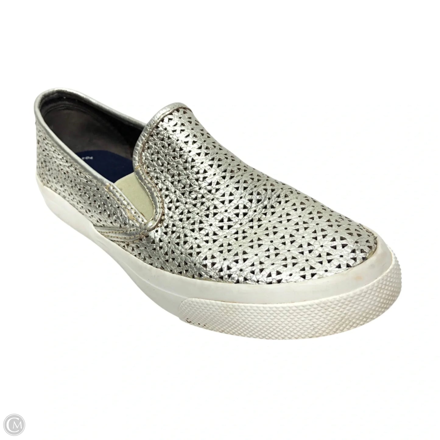 Shoes Sneakers By Sperry In Gold, Size: 9