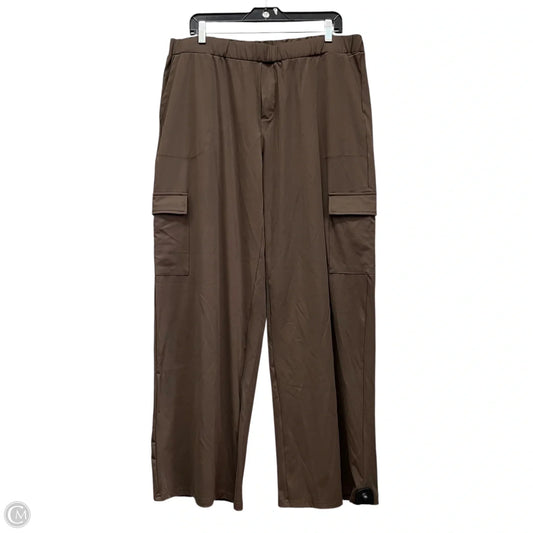 Athletic Pants By Clothes Mentor In Brown, Size: Xxl