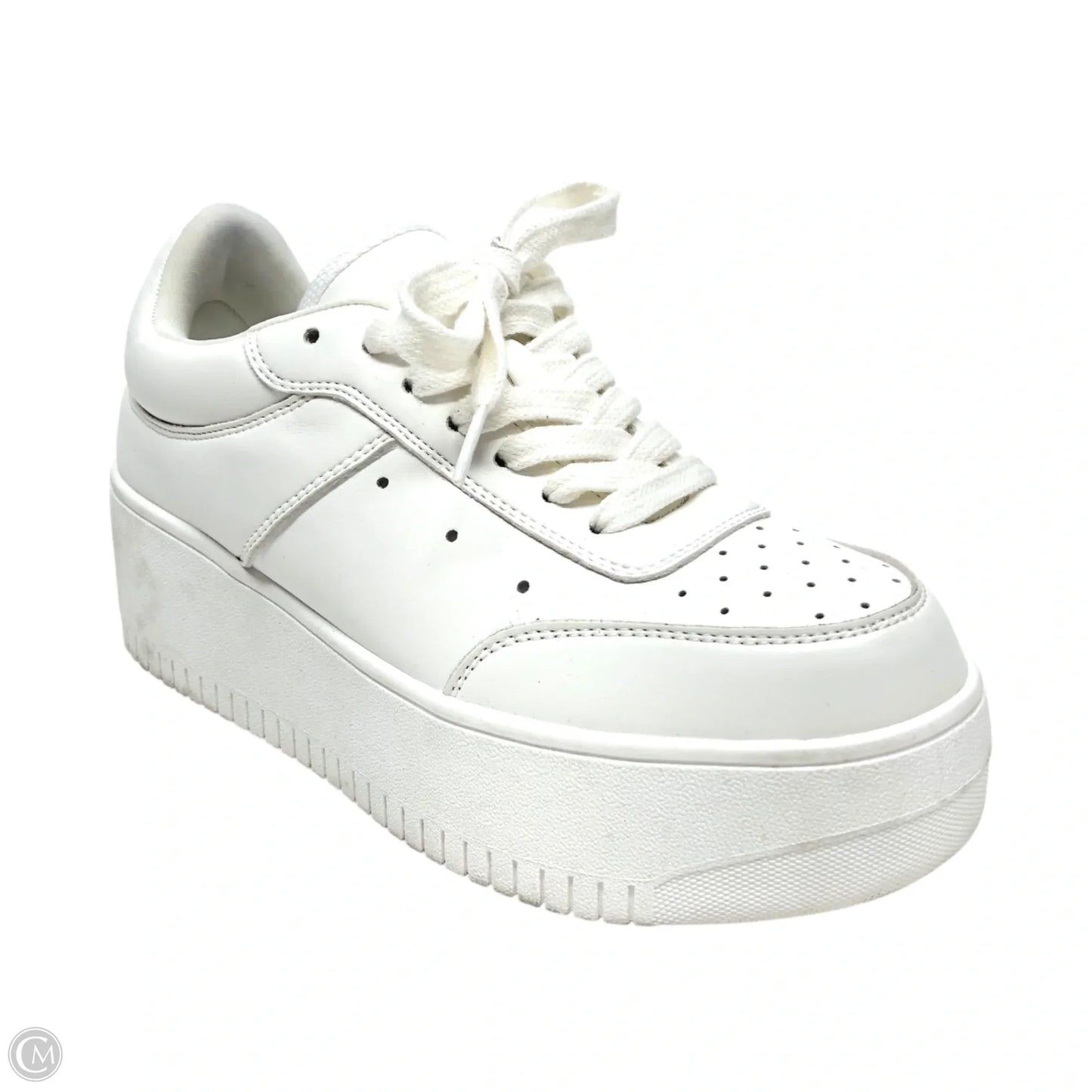Shoes Sneakers Platform By Steve Madden In White, Size: 5.5