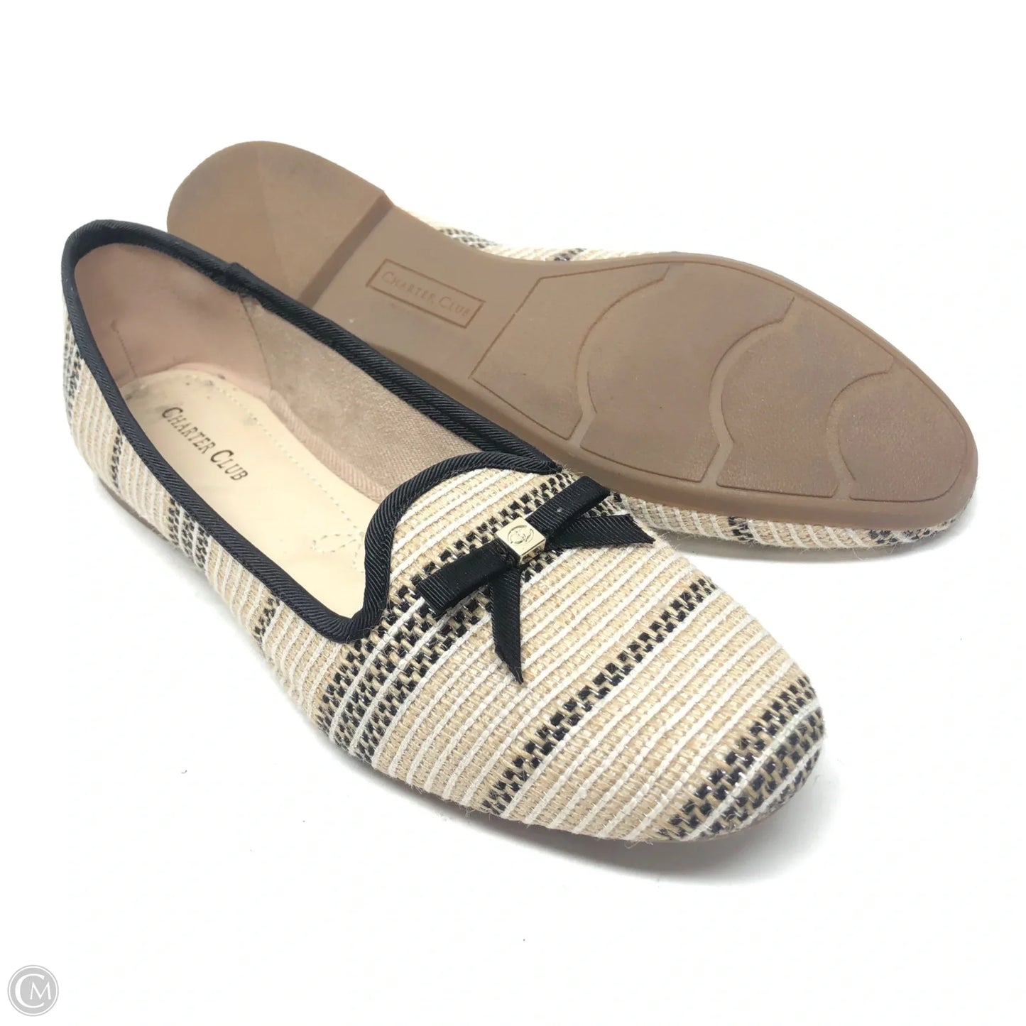 Shoes Flats By Charter Club In Beige, Size: 9