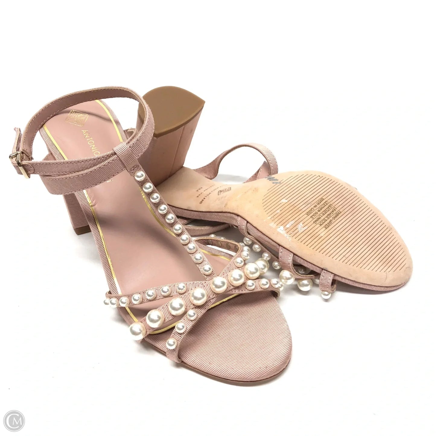 Shoes Heels Block By Antonio Melani In Pink, Size: 8