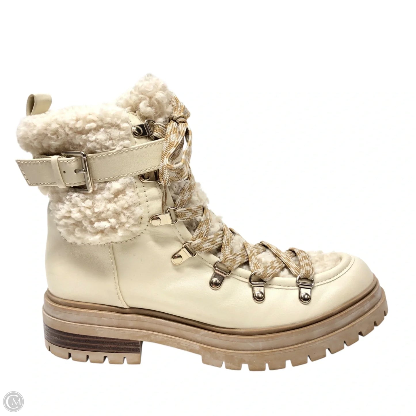 Boots Combat By Circus By Sam Edelman In Cream, Size: 9