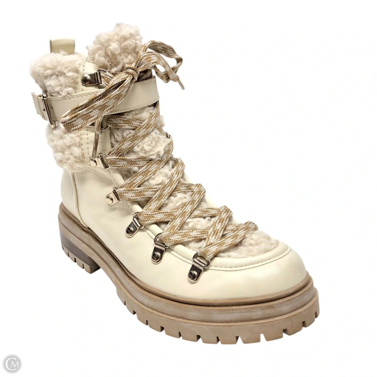 Boots Combat By Circus By Sam Edelman In Cream, Size: 9