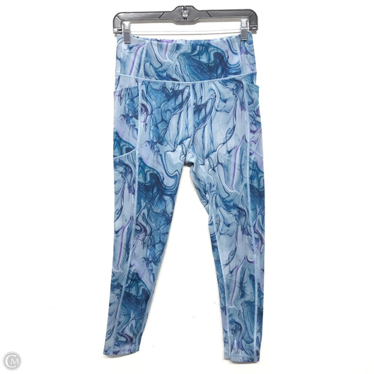 Athletic Leggings By Victorias Secret In Blue, Size: M