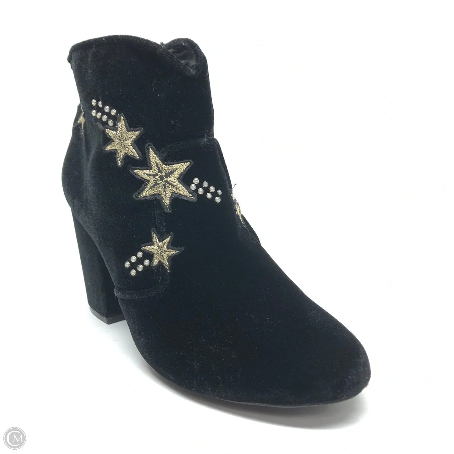 Boots Ankle Heels By Mix No 6 In Black, Size: 11