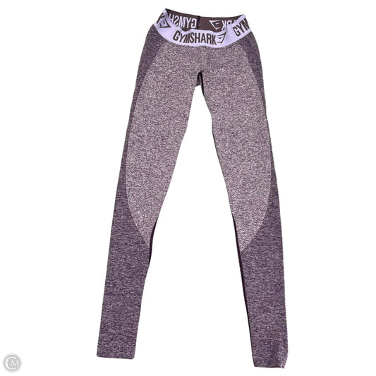 Athletic Leggings By Gym Shark In Purple, Size: Xs